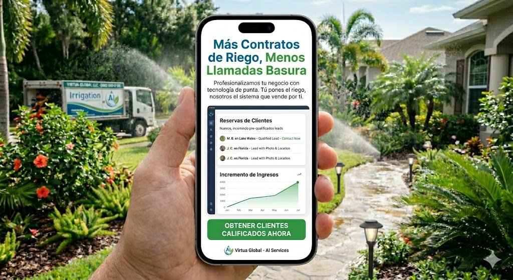 Contratista de Riego Exitoso